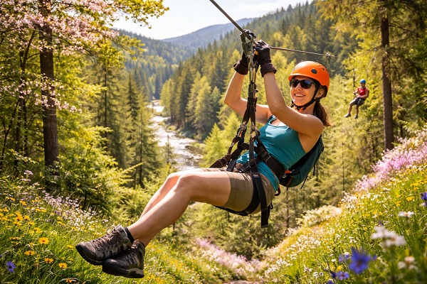 Spring Ziplining Adventures: Soar Through Nature�s Awakening
